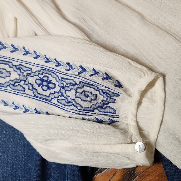 🎉Time For Me Boho Top - size S/M - Picture 5 of 7